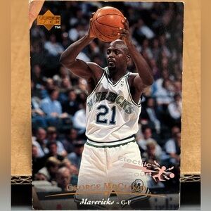 1995 Vintage Upper Deck George Mccloud Dallas Mavericks NBA Trading Card #278